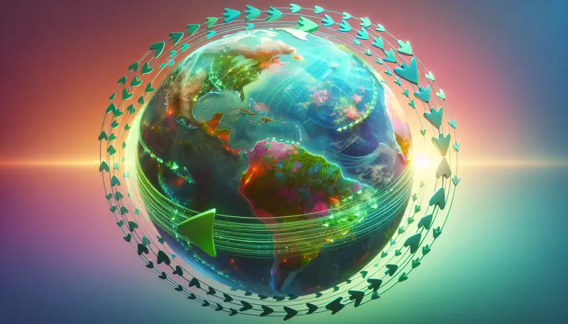 Nearshore business model with sustainable practices